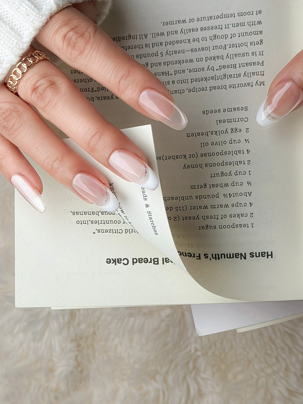 Polished Hours Medium Almond Press-On Nails