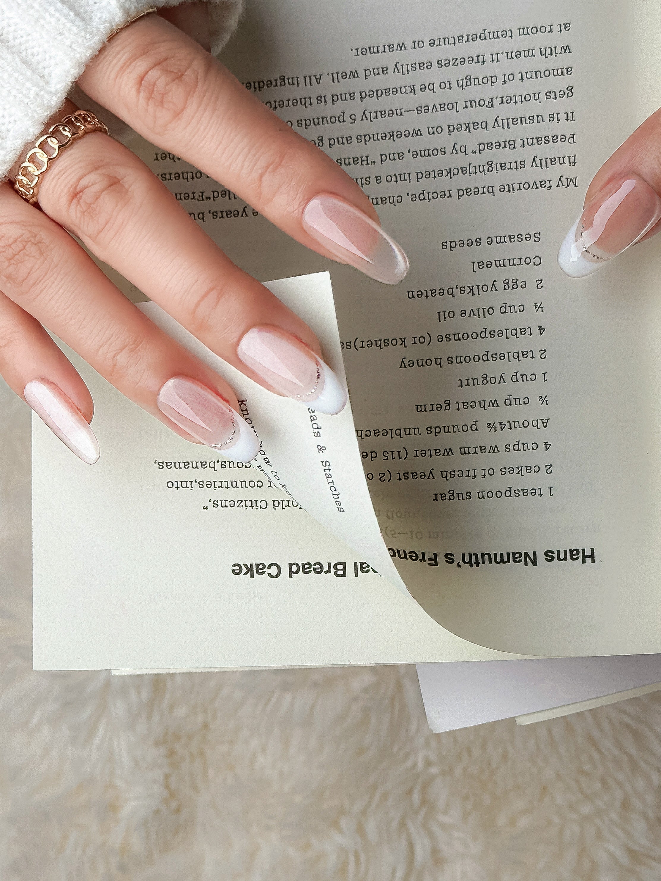 Polished Hours Medium Almond Press-On Nails