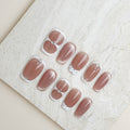 Blush Harmony | Short Square Luxury Press-On Nails
