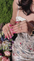 Pink Petal | Medium Square Luxury Press-On Nails